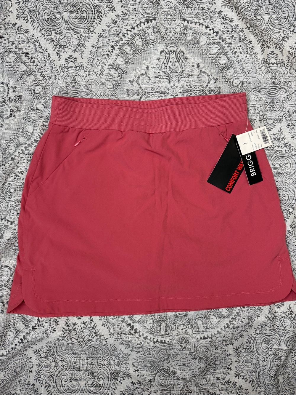Briggs New York Rose Pink Active Skort - Medium